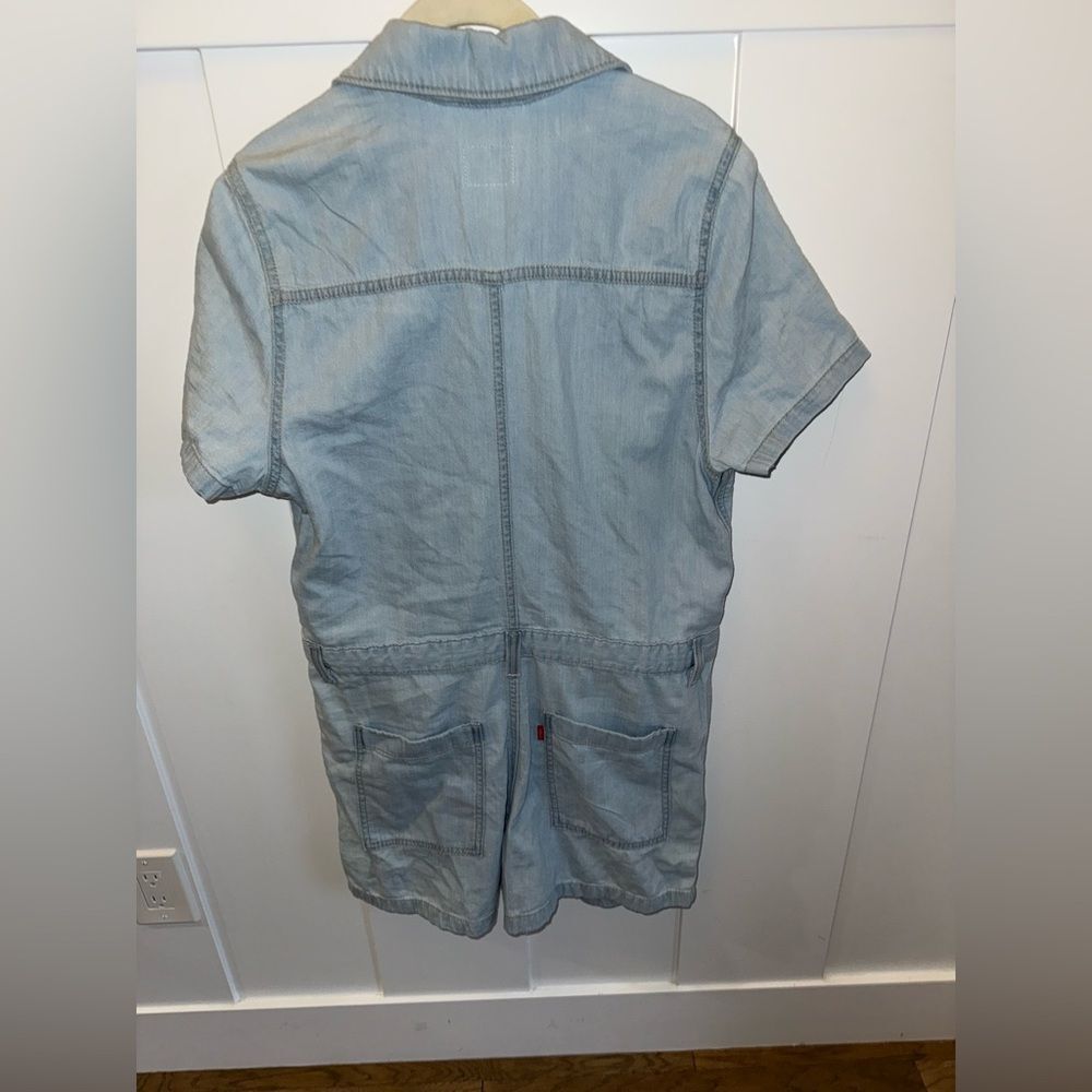 Levi's NWT Heritage denim short sleeve romper - Picture 4 of 8